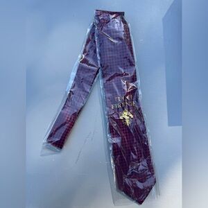 Creazioni Tucci Burgundy Checkered Tie